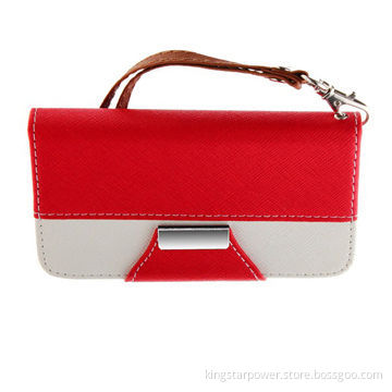 PU Leather Case for iPhone 4/4S/4G/4GS, Made of PC and PU
